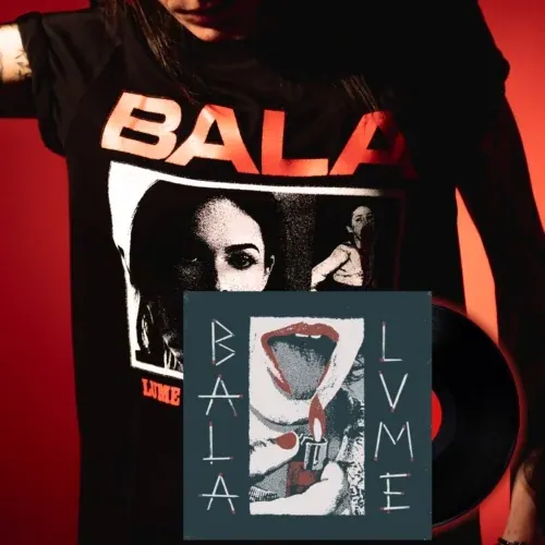 Pack de vinilo e camiseta de Bala